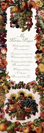 Framed My Kitchen Prayer Print