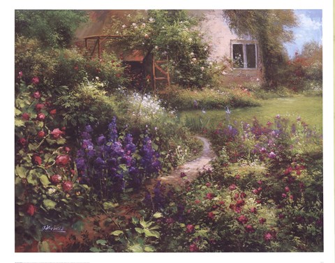 Framed Secret Garden Print