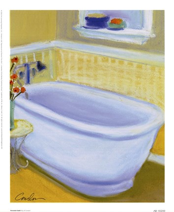 Framed Porcelain Bath l Print