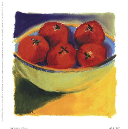 Framed Holy Tomato Print