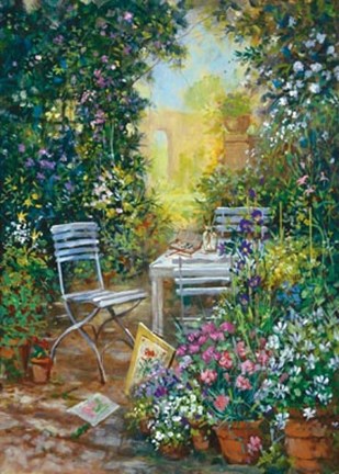 Framed Artist's Corner Print