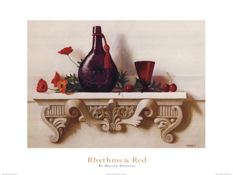 Framed Rhythms &amp; Red Print