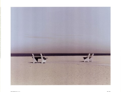 Framed Bench: Smithtown, NY Print