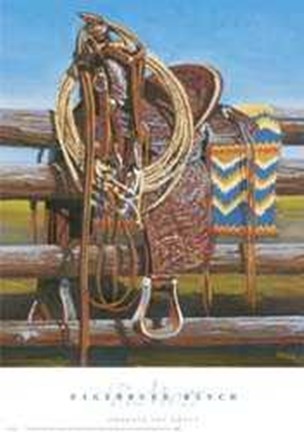 Framed Sagebrush Ranch Print