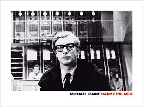 Framed Michael Caine, Harry Palmer Print
