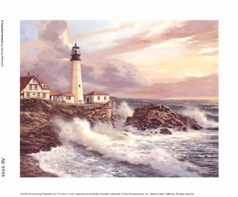 Framed Peaceful Horizon Print