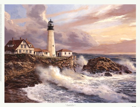 Framed Peaceful Horizon Print