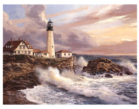 Framed Peaceful Horizon Print