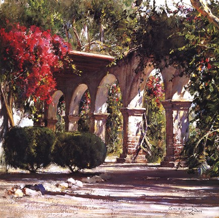 Sunlit Archway (detail) by Cyrus Afsary