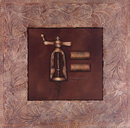 Framed Chinnock 1884 Print