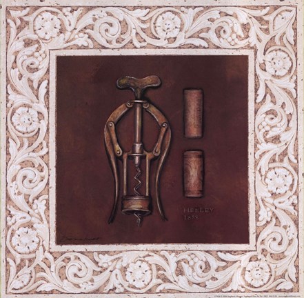 Framed Heely 1888 Print