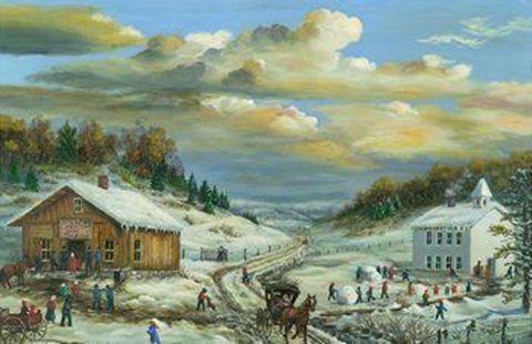 Framed Happy Times Print