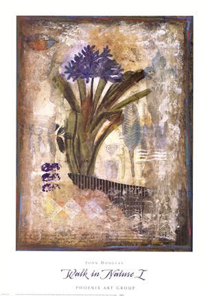 Framed Walk in Nature I Print