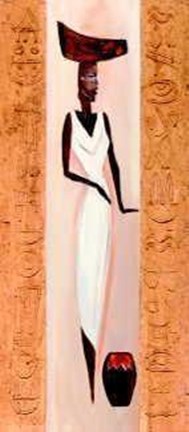 Framed Nubile Nubian III Print