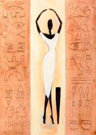 Framed Harvest Dance II Print