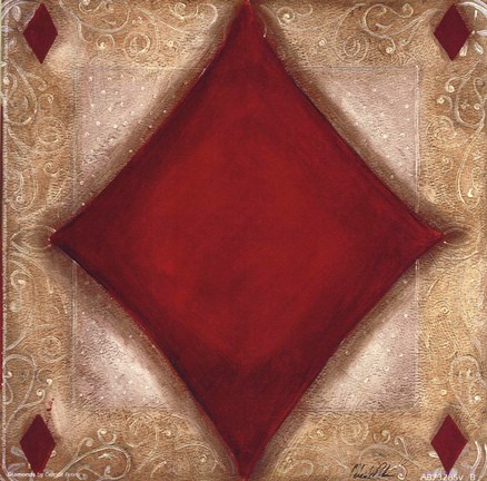 Framed Diamonds Print