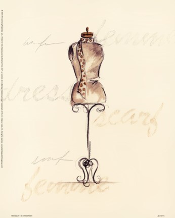 Framed Mannequin II Print