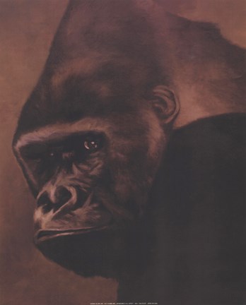 Framed Gorilla Grande Print