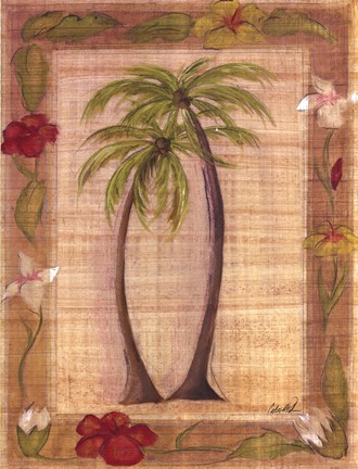 Framed Island Twist ll Print