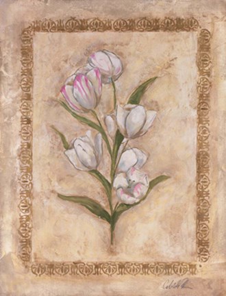 Framed Flores Blancos l Print