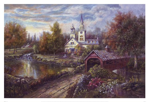 Framed Maple Creek Print