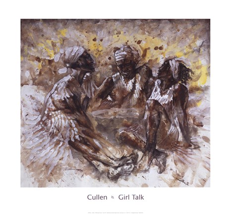 Framed Girl Talk Print