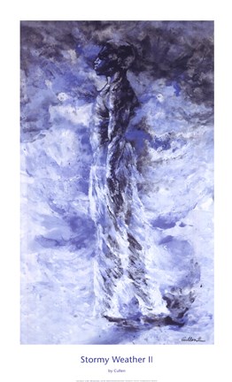 Framed Stormy Weather II Print