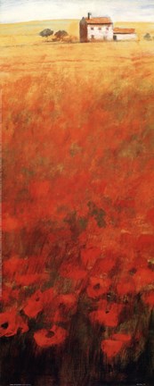 Framed Colors Of Summer Print