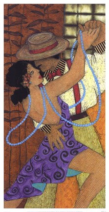 Framed Tango Night I Print