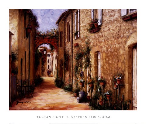 Framed Tuscan Light Print
