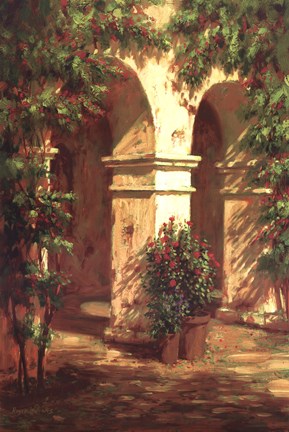 Framed Monastery Print