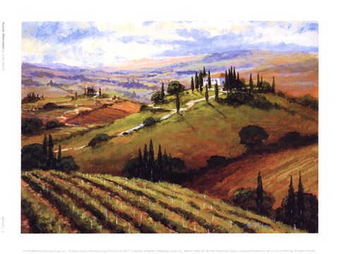 Framed Tuscan Afternoon Print