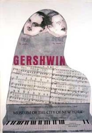Framed Gershwin Brothers Print