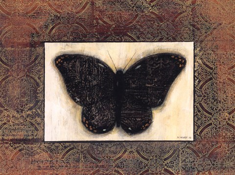 Framed Butterfly II Print