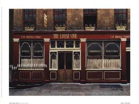 Framed Loose Vine Print