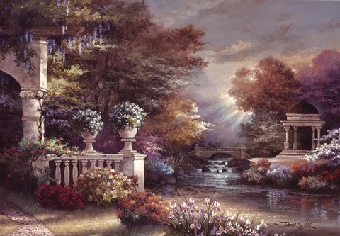 Framed Peaceful Song Print