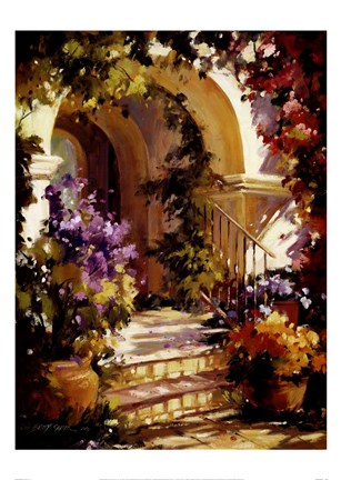 Framed Fragrant Entry Print