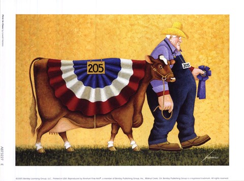 Framed First In Class Print