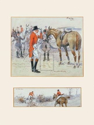 Framed Hell of a Feller Print