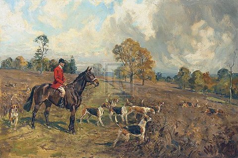 Framed Captain Frank Spicer Mc Print