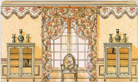 Framed Le Du Barry Print