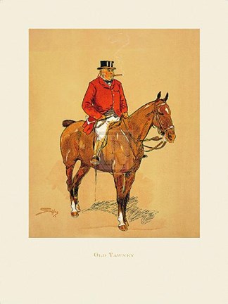 Framed Old Tawney Print