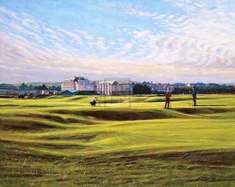 Framed St Andrews 3Rd - &#39;Cartgate (Out)&#39; Print