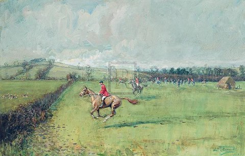 Framed Fernie At Sheepthorns Print