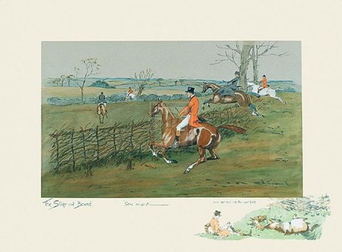 Framed Stake and Bound Print