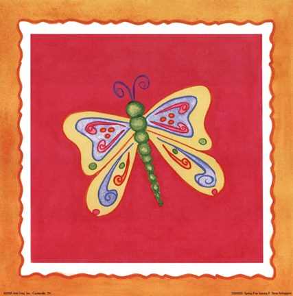 Framed Spring Has Sprung II Print