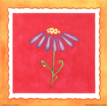 Framed Spring Has Sprung III Print