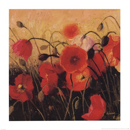 Framed Poppy Party Print