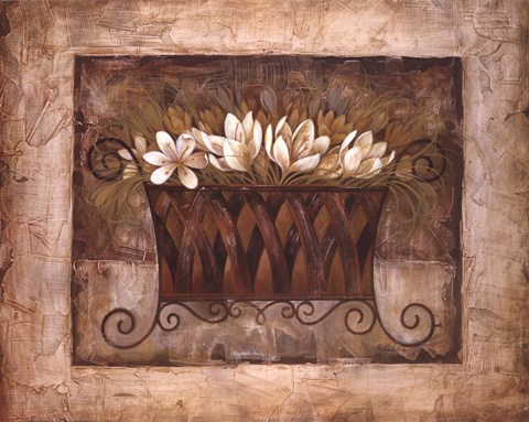 Framed Ironware and Crocus II Print