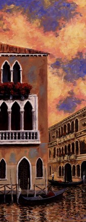 Framed Venice Sunset II Print